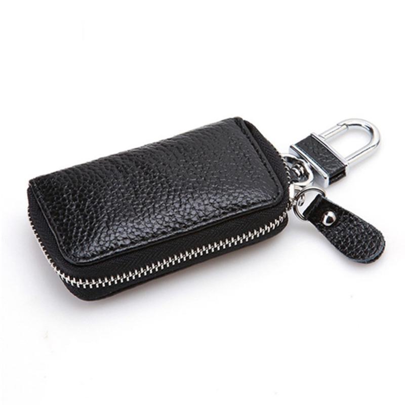 Car Remote Control Key Universal Zipper Case Car Key Storage Organization Holder Hanging Bags