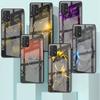 Стеклянный чехол для Samsung Galaxy A52 A71 A50 A51 A70 A21s A31 A72 A10 A12 A30 A22 5G, чехол для телефона Токио Мстители аниме