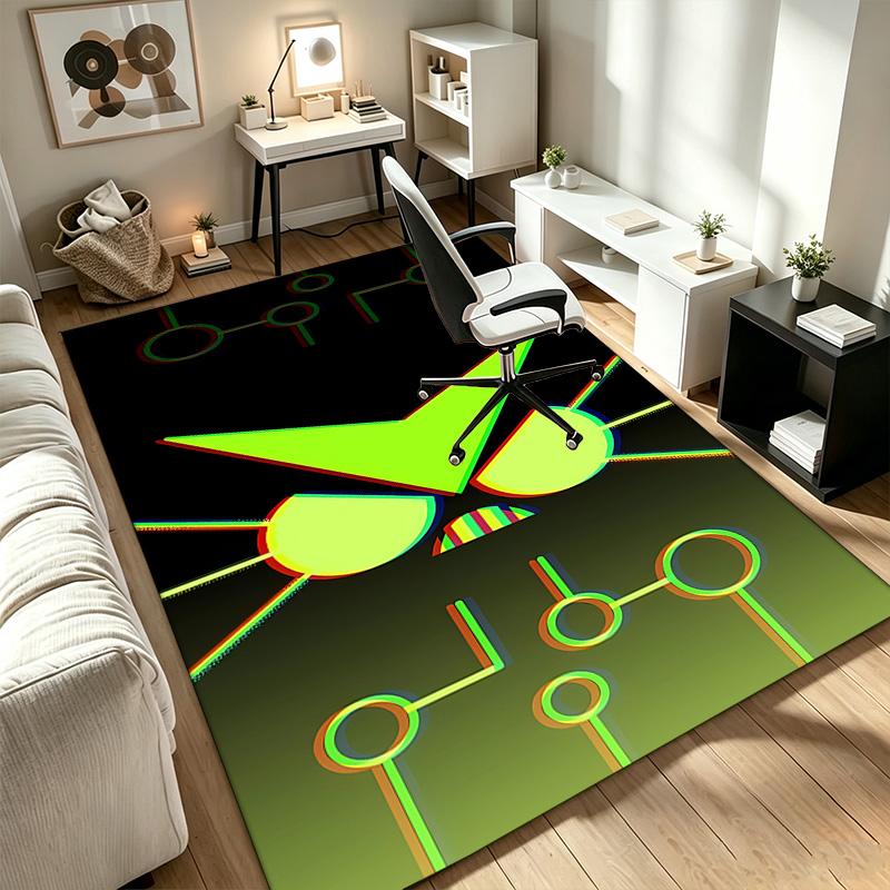 Brawl Heros A A rug suitable for office chair areas living rooms and computer desks perfect for home offices and an ideal holiday gift