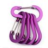 5 PCS Carabiner Clips Mini Aluminum Alloy Keychain Carabiner Clip D Rings for Outdoor Camping Hiking Fishing Backpacking