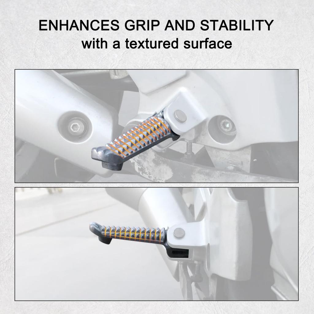 Комплект передних подножек FOVPLUE, левая и правая подножки водителя/райдера Yamaha YZF R1 1998-2024,