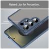 For Samsung Galaxy S25 Ultra Phone Case Drop Proof Airbags Frosted Translucent PC + TPU Back Cover