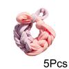5 шт. резинки для волос ручной работы из толстой ткани для волос «конский хвост» новые цветные эластичные резинки для волос из ткани