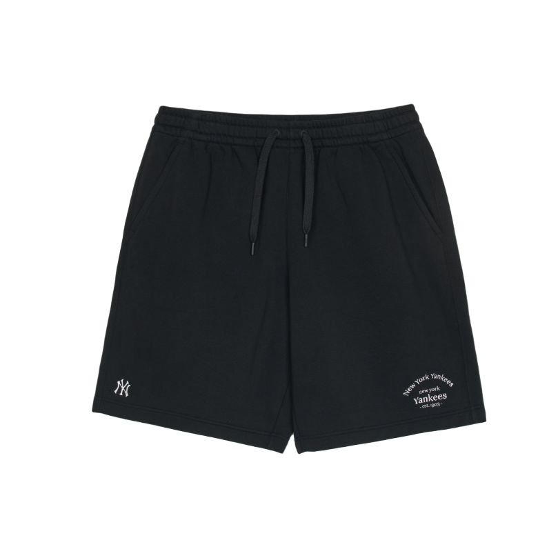 Новые базовые шорты MLB New York Yankees Casual Unisex Черные 3ASPB0953-50BKS