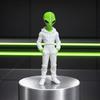 Статуэтка инопланетянина Yousheng в толстовке, 3D-печатная зеленая фигурка инопланетянина, Коллекционная скульптура инопланетянина, Научно-фантастическое настольное украшение, Подарок для любителей инопланетян