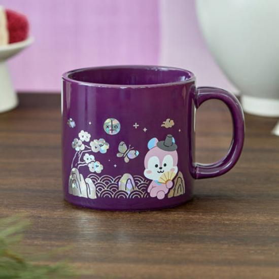 BT21 Кружка с перламутровым рисунком Premium K Edition 320 мл