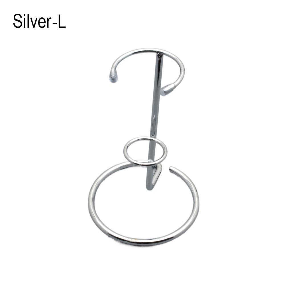 Iron Wand Display Stand Holder Ornament Shelves Pedestal Storage Support for Home Office Decor