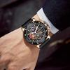 LIGE Man Watch Fashion Military Sport Date Quartz Watches Top Brand Luxury Silicone Strap Waterproof Chronograph Watches For Men
