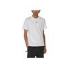 Jordan Мужская футболка с коротким рукавом и круглым вырезом Nike Dri-FIT Sport, однотонная, с логотипом, белая FN5829-100