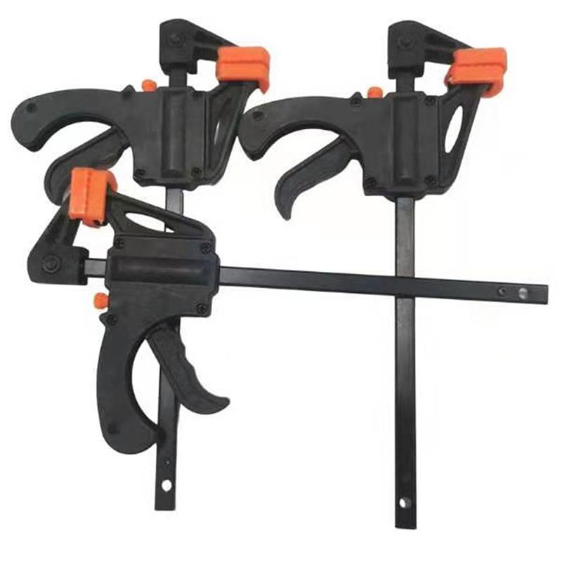 Регулируемый ручной деревообрабатывающий разбрасыватель 4-дюймовый зажим с быстрым храповым механизмом F зажим