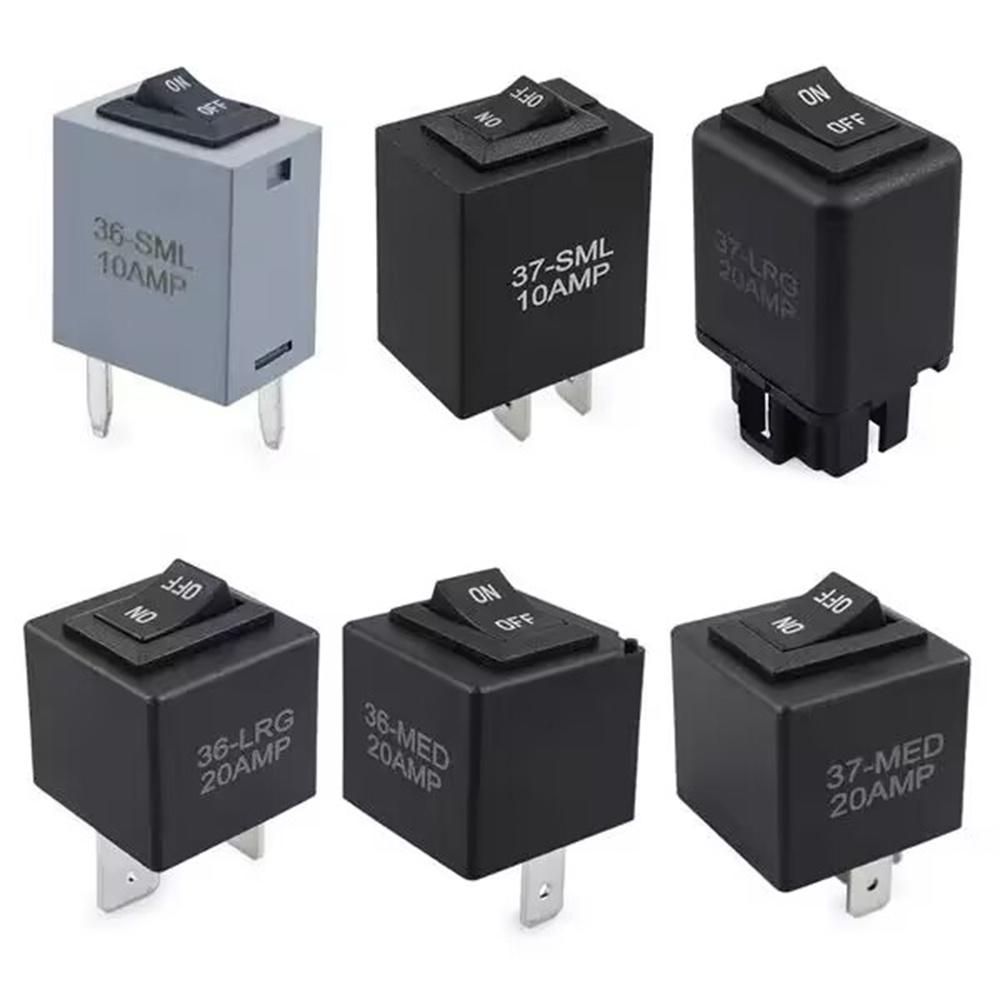 Комплект реле топливного насоса 12 В, 6 шт., Комплект переключателей реле, Тестер реле топливного насоса