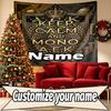 Custom Name Personalized AEK Athens FC Print Tapestry, Wall Art Decor, Bedroom, Dorm, Apartment, LivingRoom, Party Backdrop, Gift for Birthday