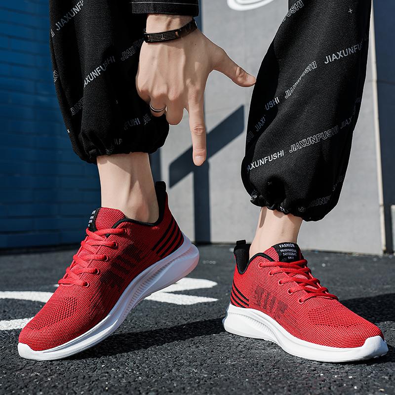 Adult Oversized Lightweight Breathable Shock-absorbing Wear-resistant Fashionable and Trendy Casual Sports Shoes