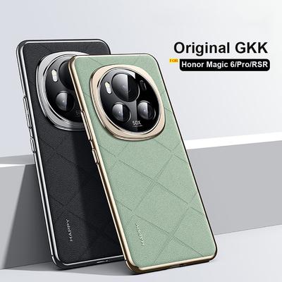 Высококачественный чехол для телефона из искусственной кожи для Honor Magic 6 RSR Porsche Case Magic 6 Pro, жесткий чехол из поликарбоната, бампер, защитный чехол для камеры, ультратонкий