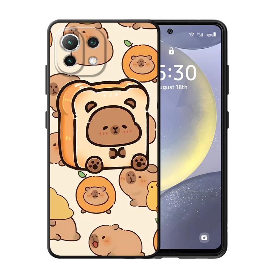 Милый Капибара Funda Чехол для телефона для Xiaomi Mi 14 13 Lite 12T Pro 15 Pro 12 11 11T 12X 10T