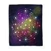 Cosmic Star Pattern Digital Printing Flannel Blanket Printing Single Layer Flannel Blanket