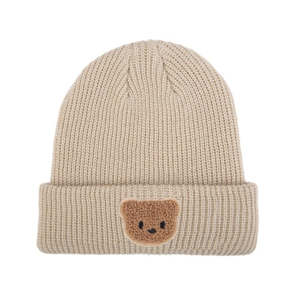 Warm Beanie Cap Cute Cartoon Pullover Cap Fashion Knitted Hat Winter