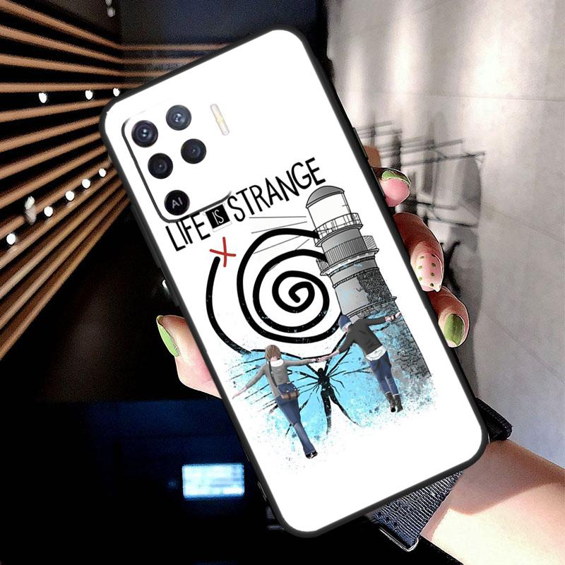 Чехол Life Is Strange для Oppo A74 A54 A94 A80 A60 A40 A18 A38 A58 A78 A98 A96 A76 A16 A15 A17 A57 A77 A5 Pro