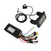 Комплект контроллера электродвигателя велосипеда 26A DC 24V 36V 48V Теплоотвод ЖК-дисплей Панель Бесщеточный