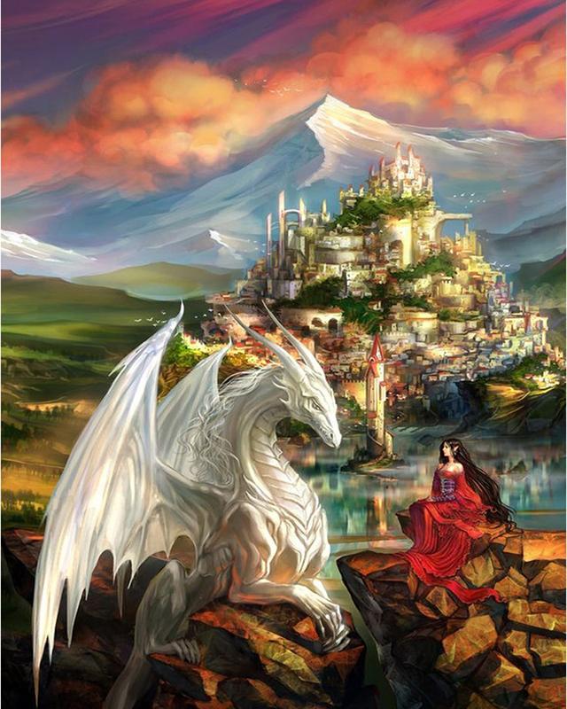 40x50 см картина маслом по номерам рисунок дракона на холсте ручная роспись художественный подарок DIY картина по номерам наборы животных домашний декор