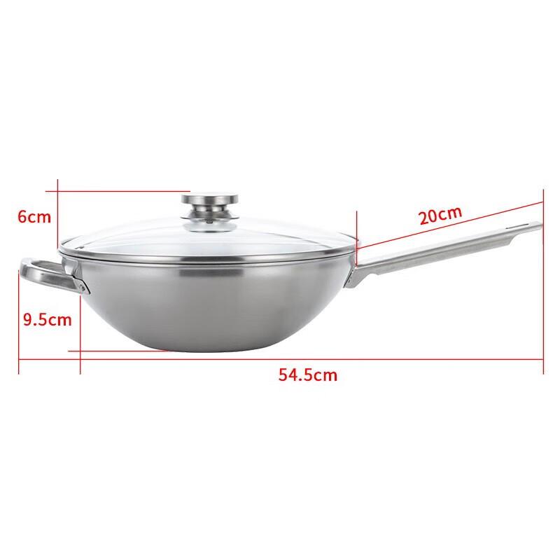 ZWILLING JOY Series 30cm Stainless Steel Chinese Wok