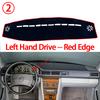 For Mercedes Benz E Class W124 E 250 420 200 300 1987-1997 Dashboard Mat Dashmat Cover Pad Sunshade Carpet Accessories