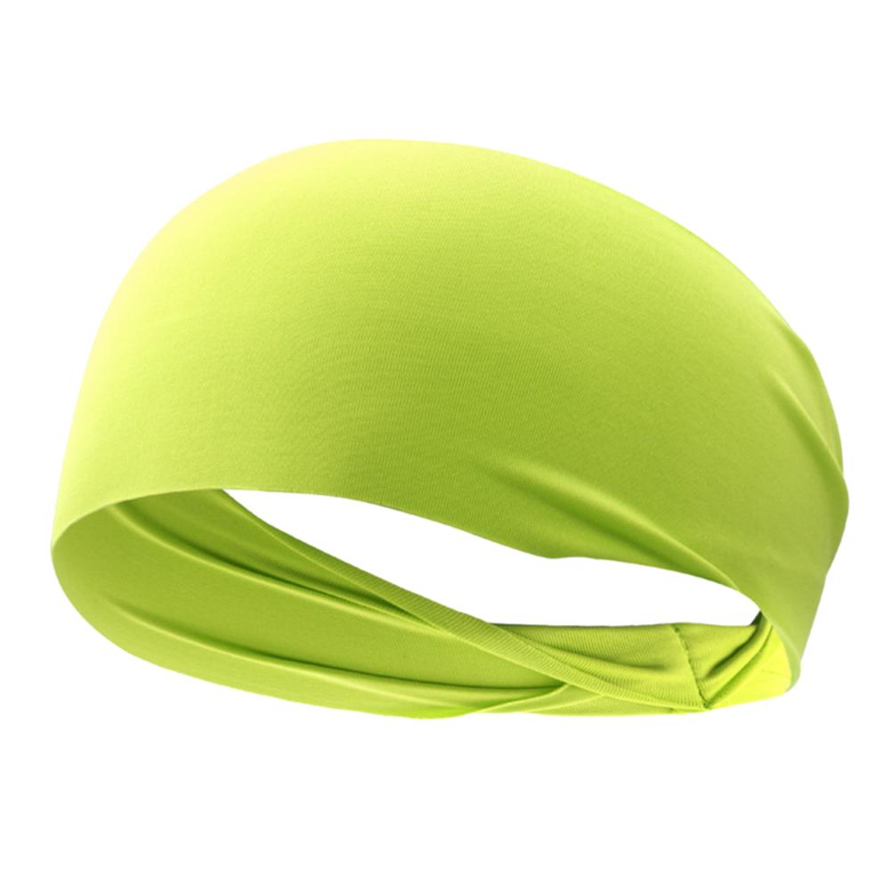 10-1pcs Elastic Headband Quick Dry Sweat Absorption Headdress Anti-slip Running Head Band Breathable for Yoga Running Biking