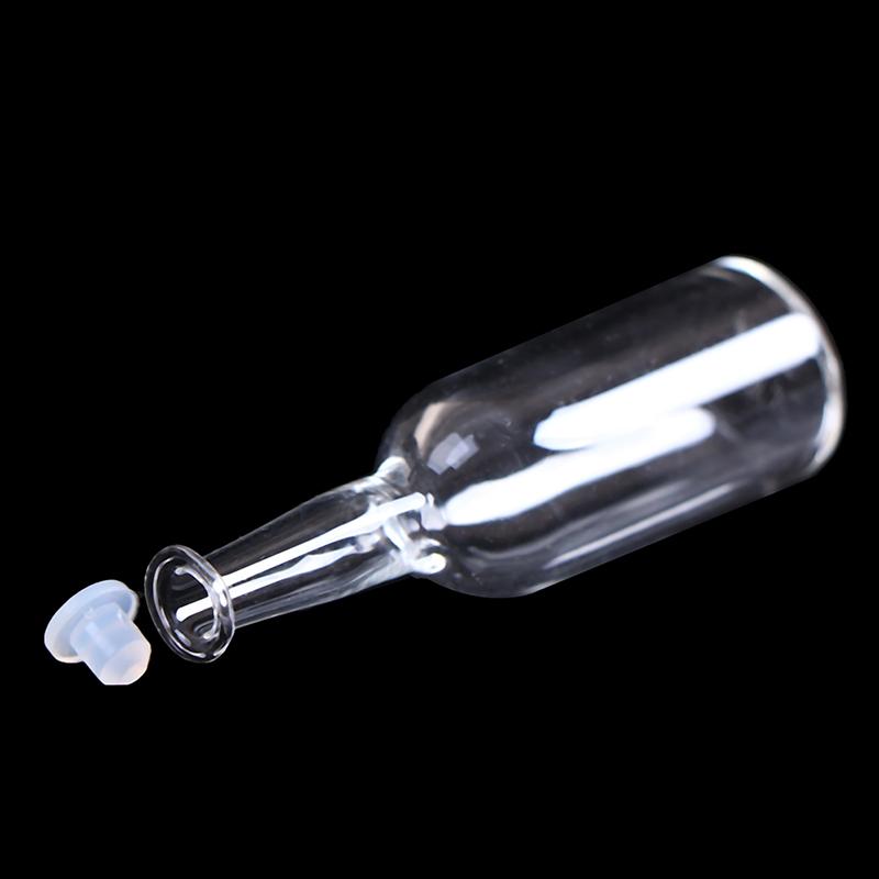 3шт 1: 12 Кукольный домик Миниатюра Стеклянная Бутылка Кухня Гостиная Аксессуары