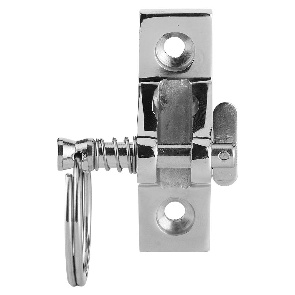 Палубный шарнир для лодочного бимини-тента, фитинг 90 градусов с быстросъемным штифтом, нержавеющая сталь, морские детали для тента