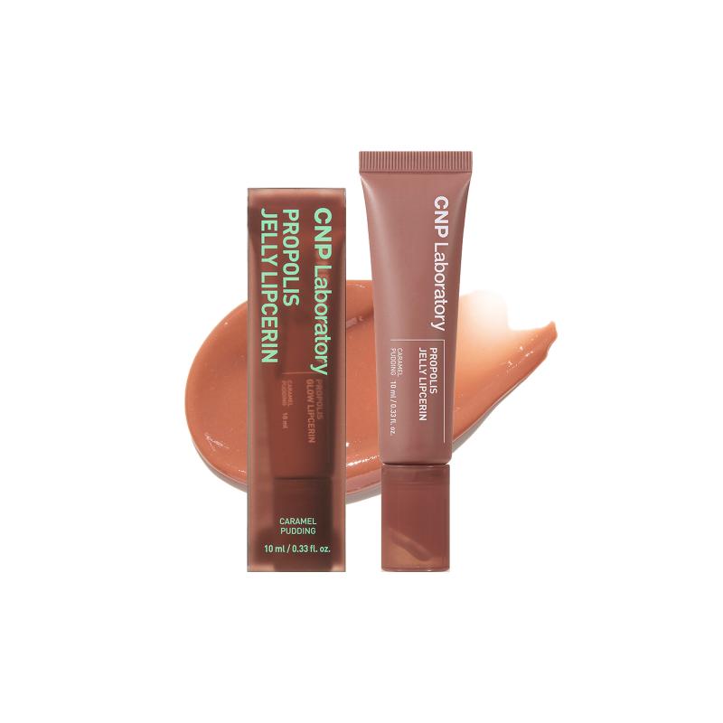 [CNP] Propolis Jelly Lipcerin (10ml) - Advanced Lip-Surface Moisture Protection Matrix & Radiant Propolis Jelly Glow Balm (5 Sweet Flavors)