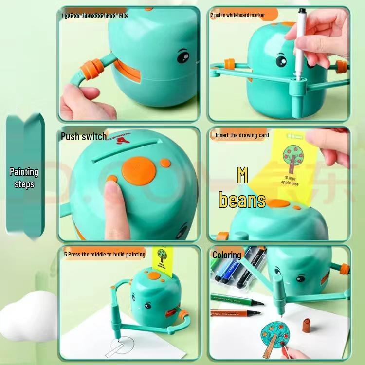 Smart Drawing Robot: Early Education Aid for Children's Growth & Learning