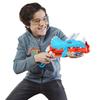 Hasbro Nerf Dino Squad Tricera Blast 12 официальных дротиков Nerf Elite в комплекте 3 открывающихся дротика, заряженных для хранения дротиков, дизайн трицератопса-динозавра F0803