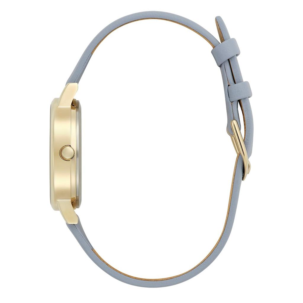 Авторизованный дилер Olivia Burton Часы женские 24000225 Signature Midi Abstract Floral Gold Chalk Blue Leather [OLIVIA BURTON]