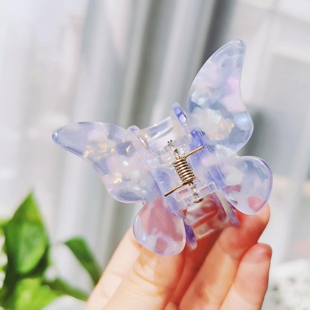 Модная заколка для волос в виде бабочки, фея, элегантная заколка для волос в виде акулы для девочек