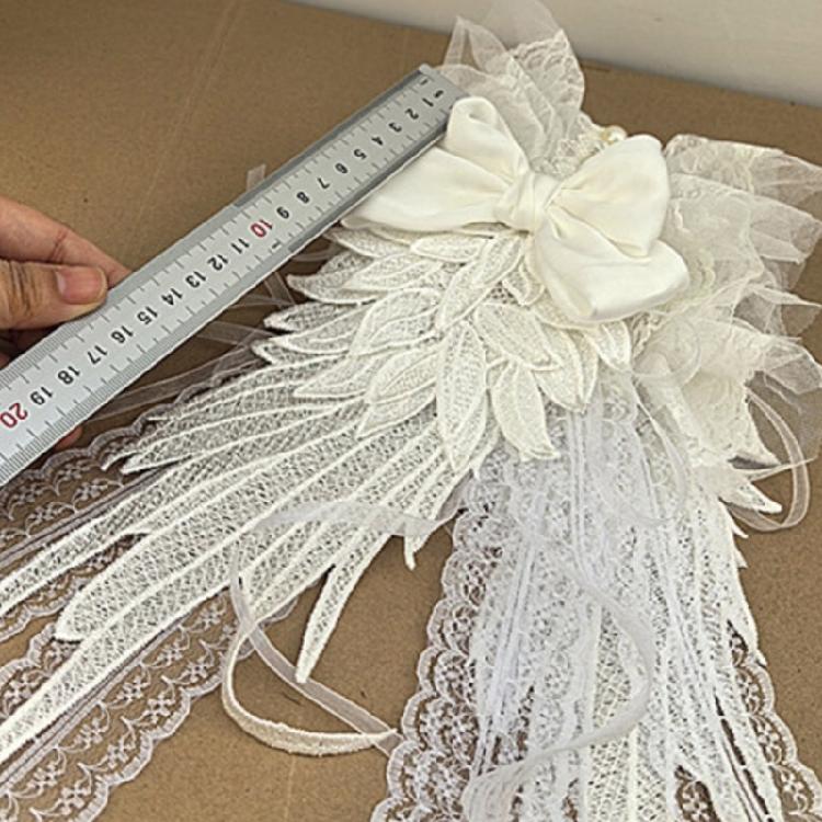 Элегантный кружевной ободок с крыльями, готическая лолита, модное украшение для волос, стильный аксессуар для волос для женщин, девушек, для особых случаев