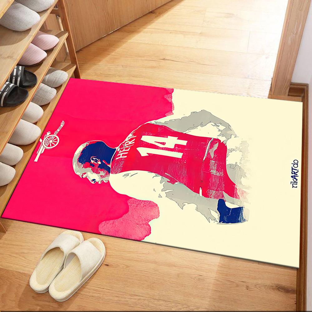 Arsenal Floor Rug Office Rug Design for Playrooms Bedrooms Foyer Decorate room Antislip Carpet Office home decor Perfect Gift for Friends & Family