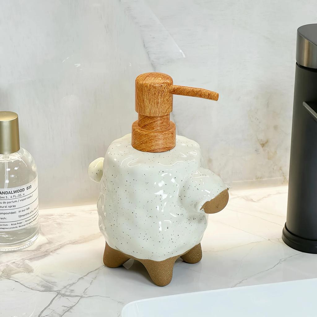 Керамический диспенсер для санитайзера для рук на кухню, многофункциональный, для раковины в ванной, с дозатором для геля для душа, пустая бутылка, аксессуары для ванной комнаты