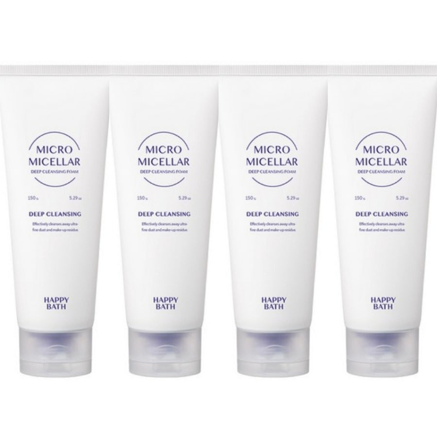 Happy Bath Micro Micellar Deep Cleansing Foam 150 G 1 / 2 / 3 / 4