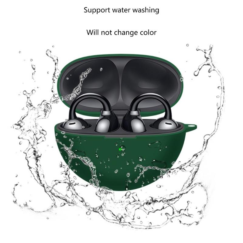 Защитный чехол-скин для зарядного кейса наушников FreeClip, пыле- и ударопрочный чехол из мягкого силикона