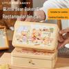Прямоугольные жестяные банки Meidi Little Bear Bakery, набор из 3 штук