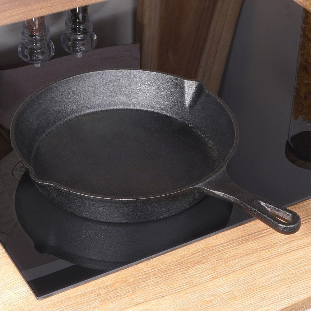 Patelnia Żeliwna na Gaz Indukcję Grill Ognisko do Piekarnika Talerz 25 cm