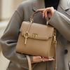 Spring and Summer Top-grain Leather Women's Bags, High-end Texture, Niche Design, Women's Leather Handbags, Single-shoulder Bags