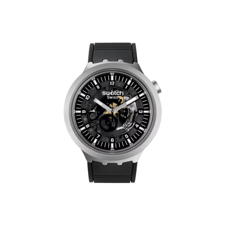 Swatch Мужские скелетные часы 47 мм SB07S105 SB07S105