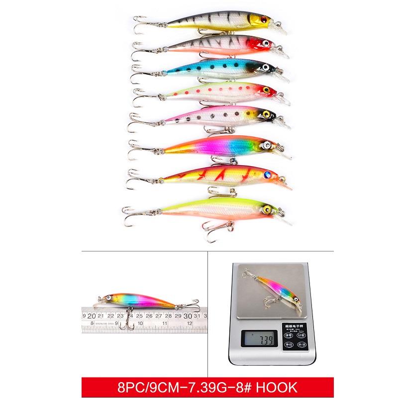 43 набора наживок для приманок, наборы наживок Luya, смешанные наборы с мягкими и твердыми наживками, перекрестный окунь - все в смешанных наборах