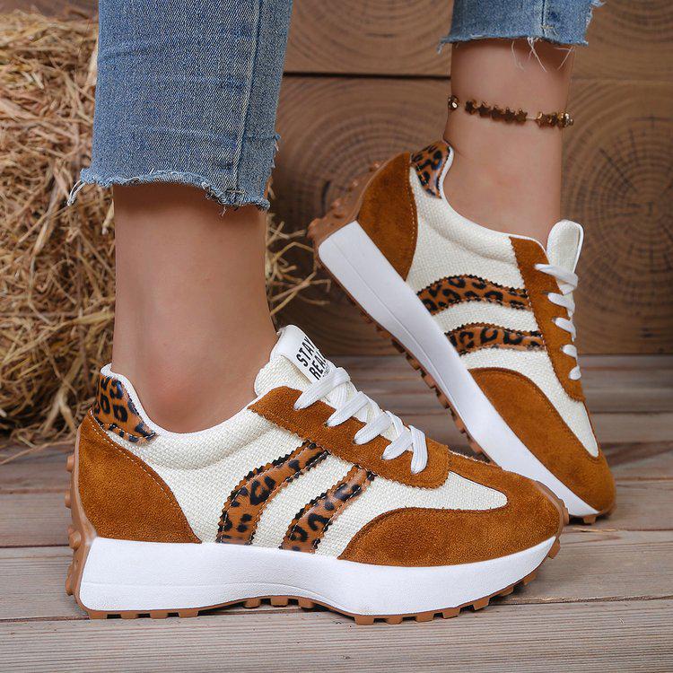Женские кроссовки- dad sneakers большого размера 2025 года с зауженной талией - Повседневная спортивная обувь на толстой подошве для весны/лета