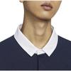 Nike Fitted Pullover Long Sleeve Polo Men Tops Navy-Blue FN3113-410