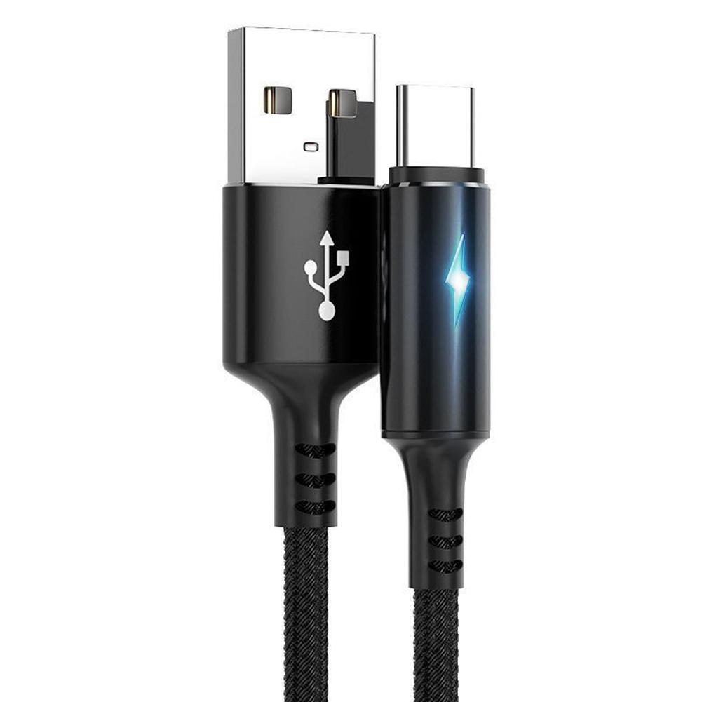 5A Type C кабель для быстрой зарядки шнур нейлоновый плетеный зарядное устройство C для Xiaomi аксессуары кабель Usb Rea T9E3