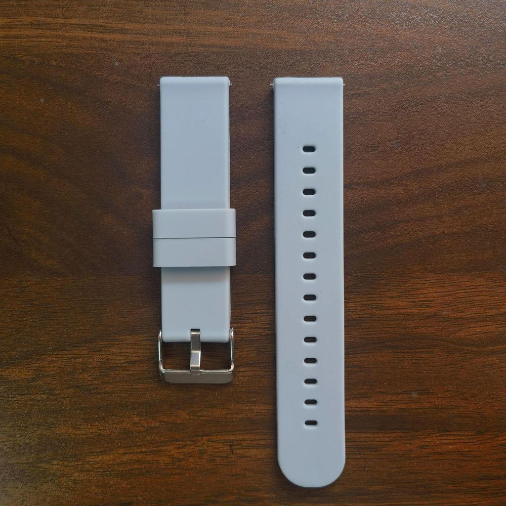 Universal Silicone Watch Strap (20mm/22mm) for Huawei, Samsung & Other Smartwatches