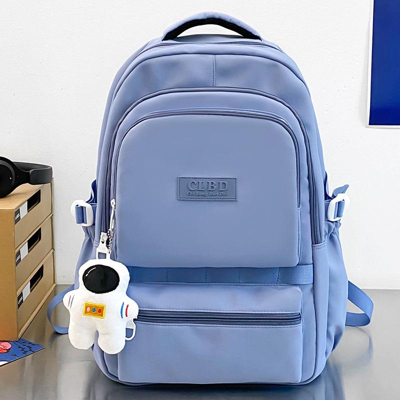 Школьный рюкзак для девочки начальной школы, ученицы средней школы, старшеклассницы, студентки колледжа, мужской рюкзак большой вместимости