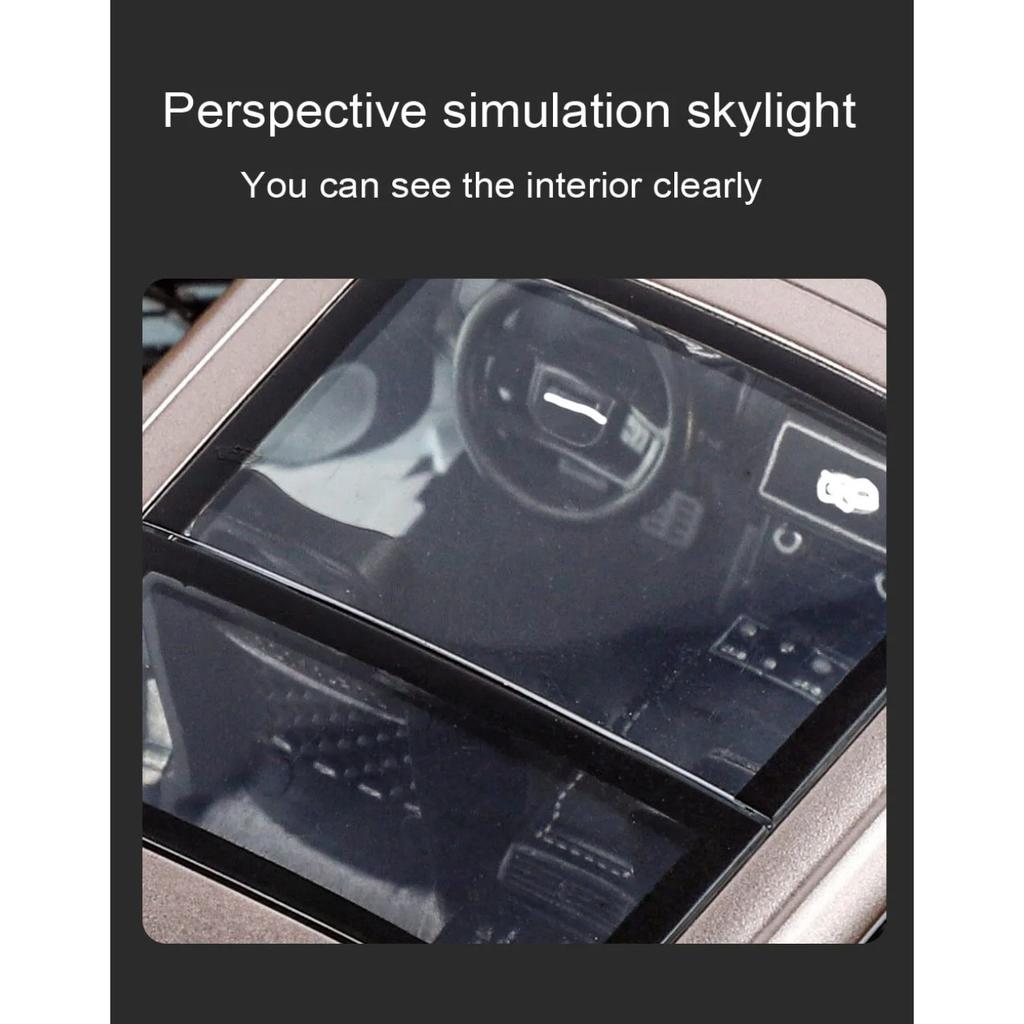 1/32 Range Rover Sv2022 Модель автомобиля из сплава с высокой имитацией, литые игрушки со звуком и светом, инерционные транспортные средства, декоративные игрушки